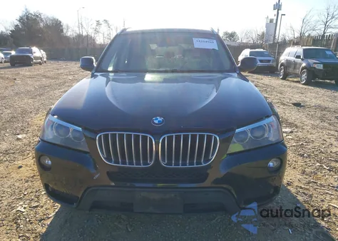 2013 BMW X3 xDrive28I z USA, uszkodzony, nr VIN 5UXWX9C5XD0A15257